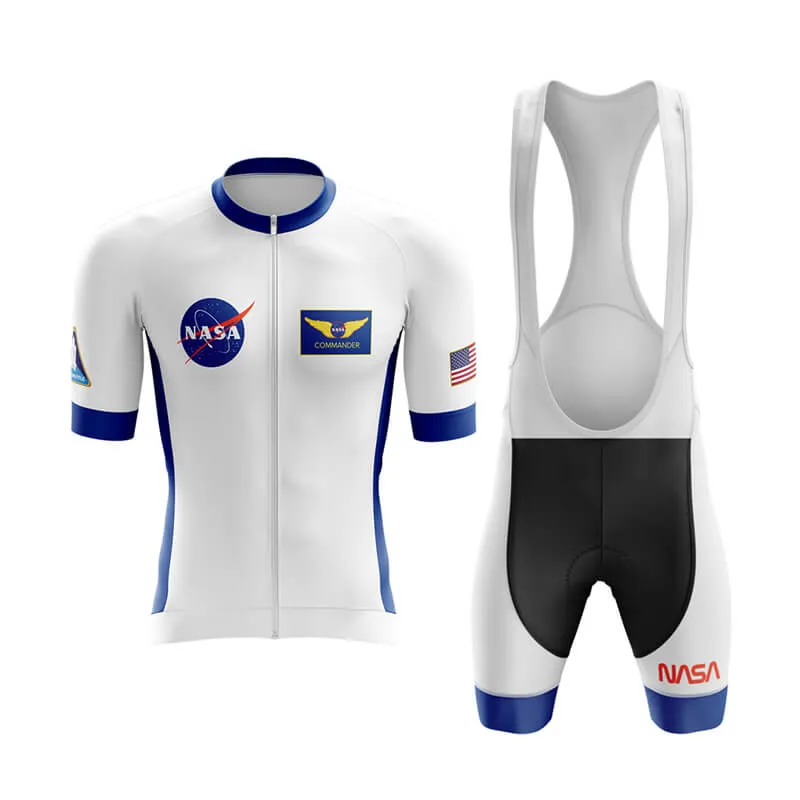 NASA Commander Aero Cycling Kit (White)