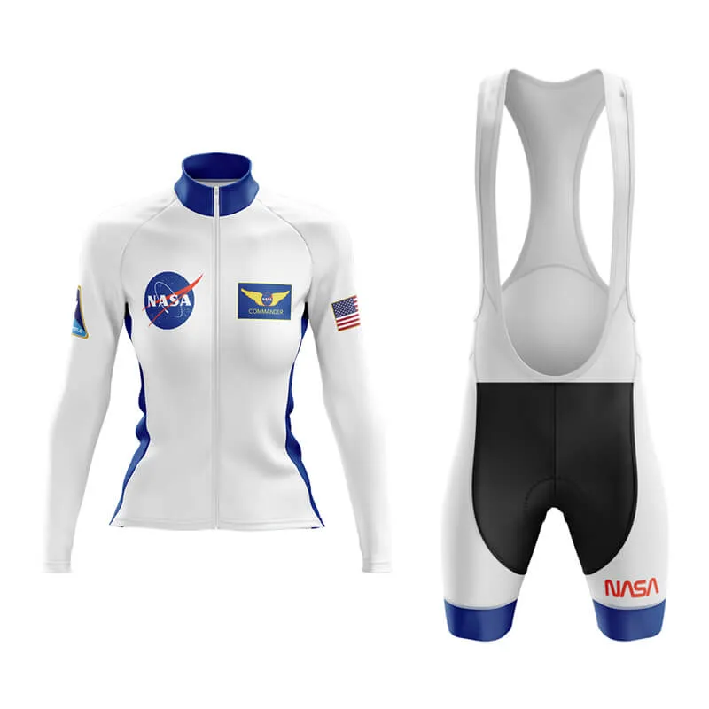 NASA Commander Aero Cycling Kit (White)