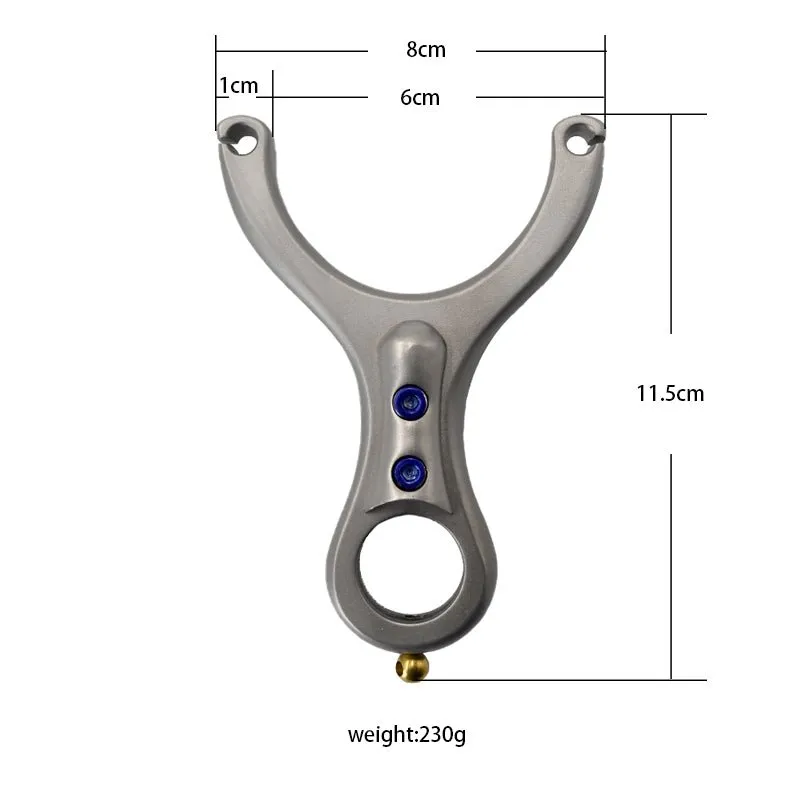 New Single Card Popeye Stainless Steel Slingshot