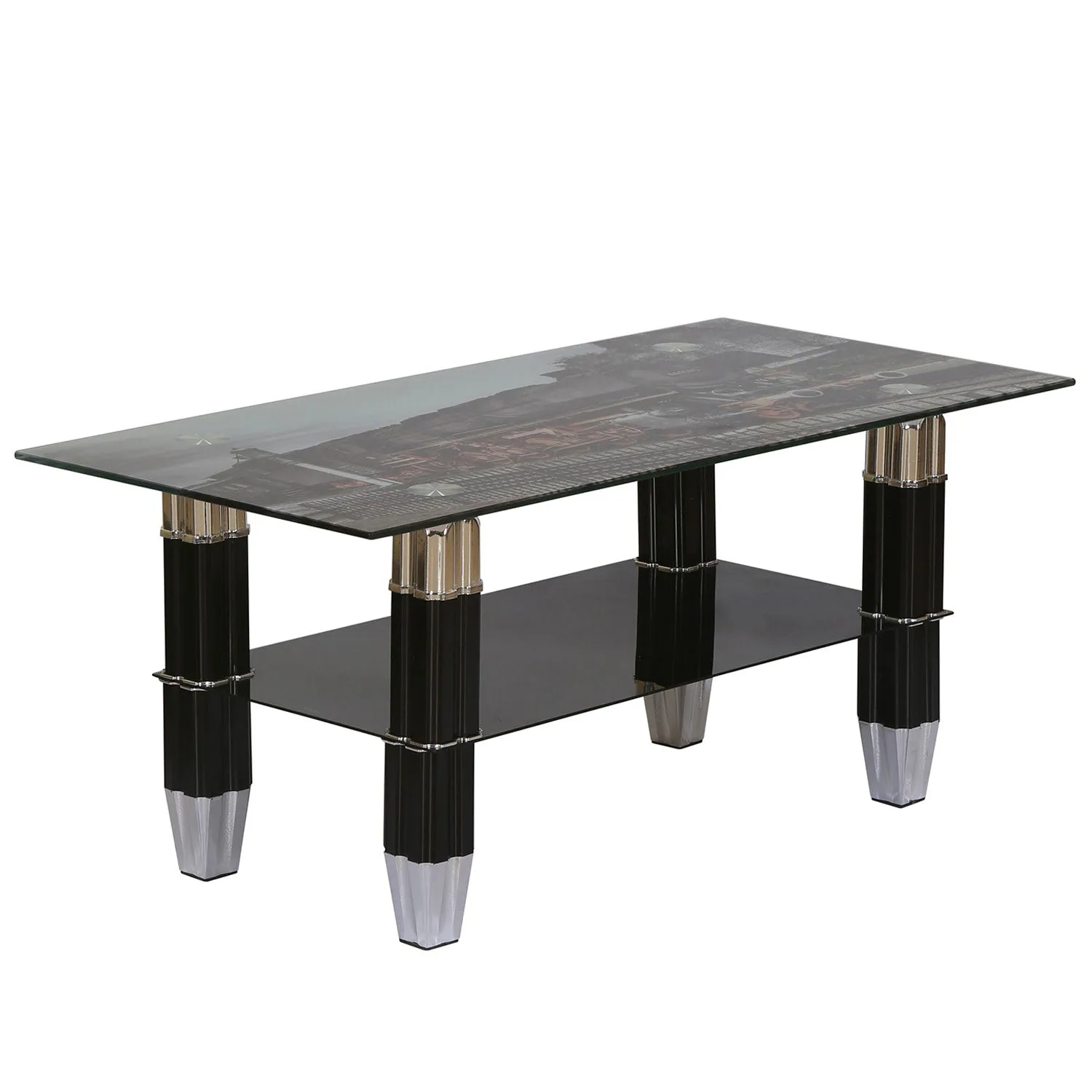 Nilkamal Valencia Center Table (Black)