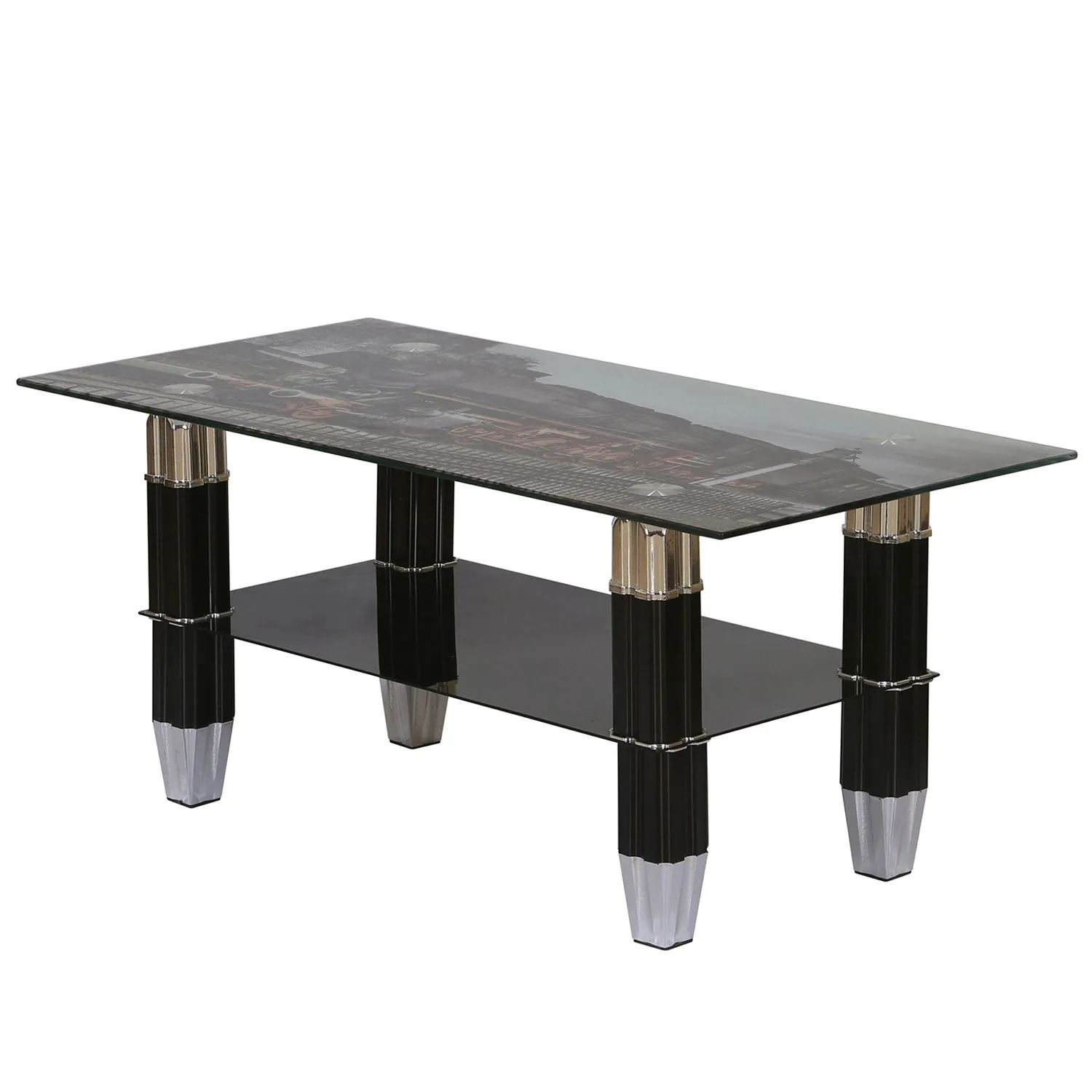 Nilkamal Valencia Center Table (Black)