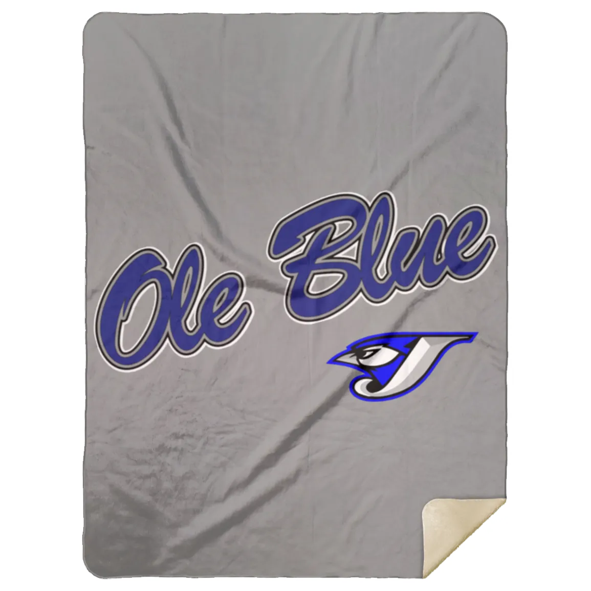 Ole Blue MSHL Premium Sherpa Blanket 60x80