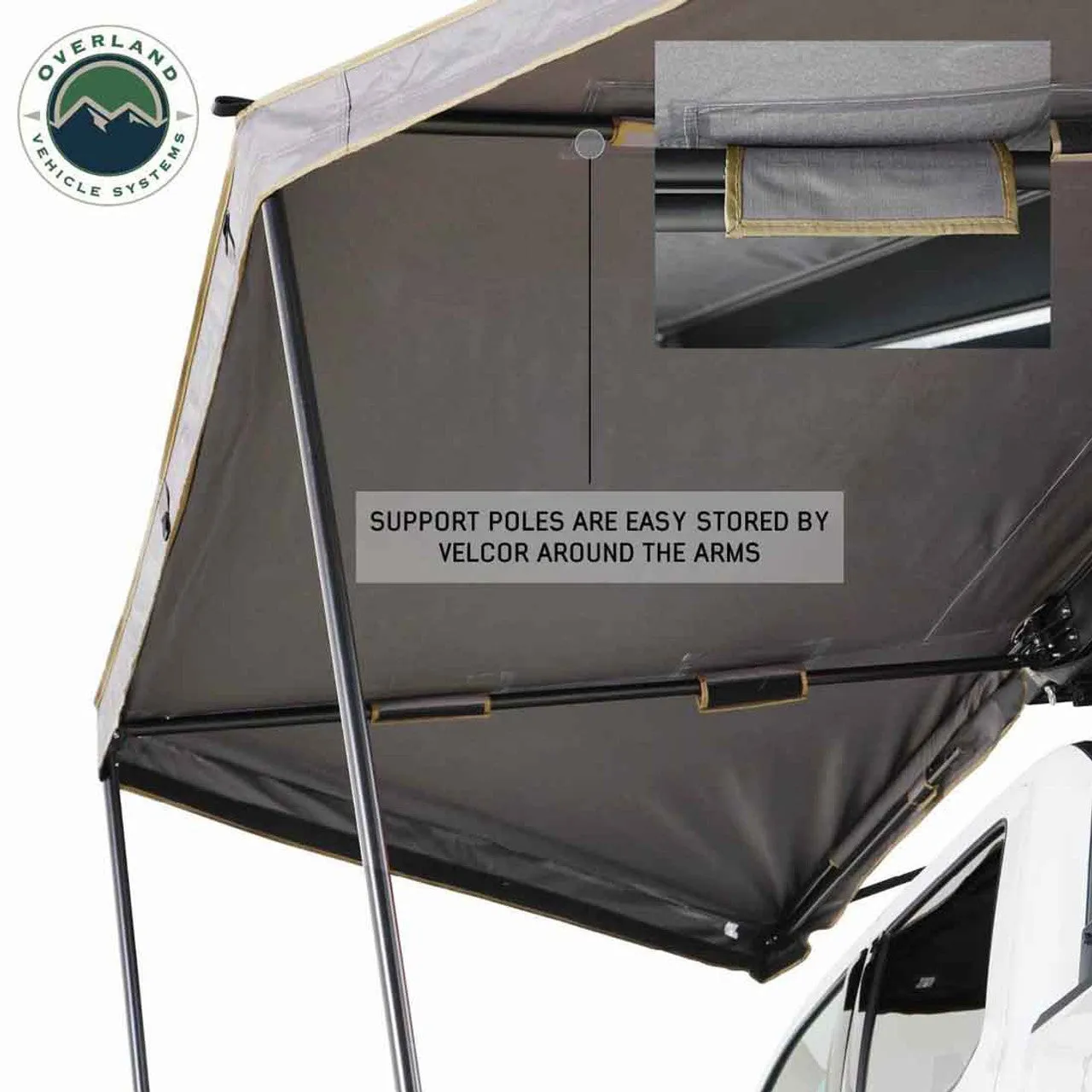 Overland Vehicle Systems Nomadic 180 LTE 180 Degree Awning