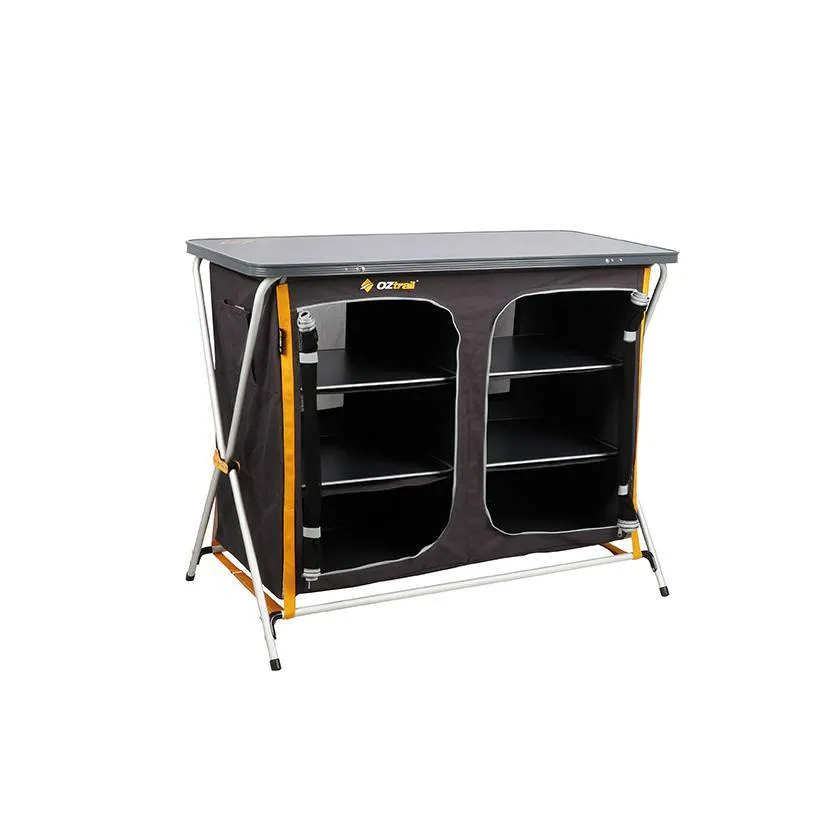 Oztrail 3 Shelf Double Deluxe Cupboard