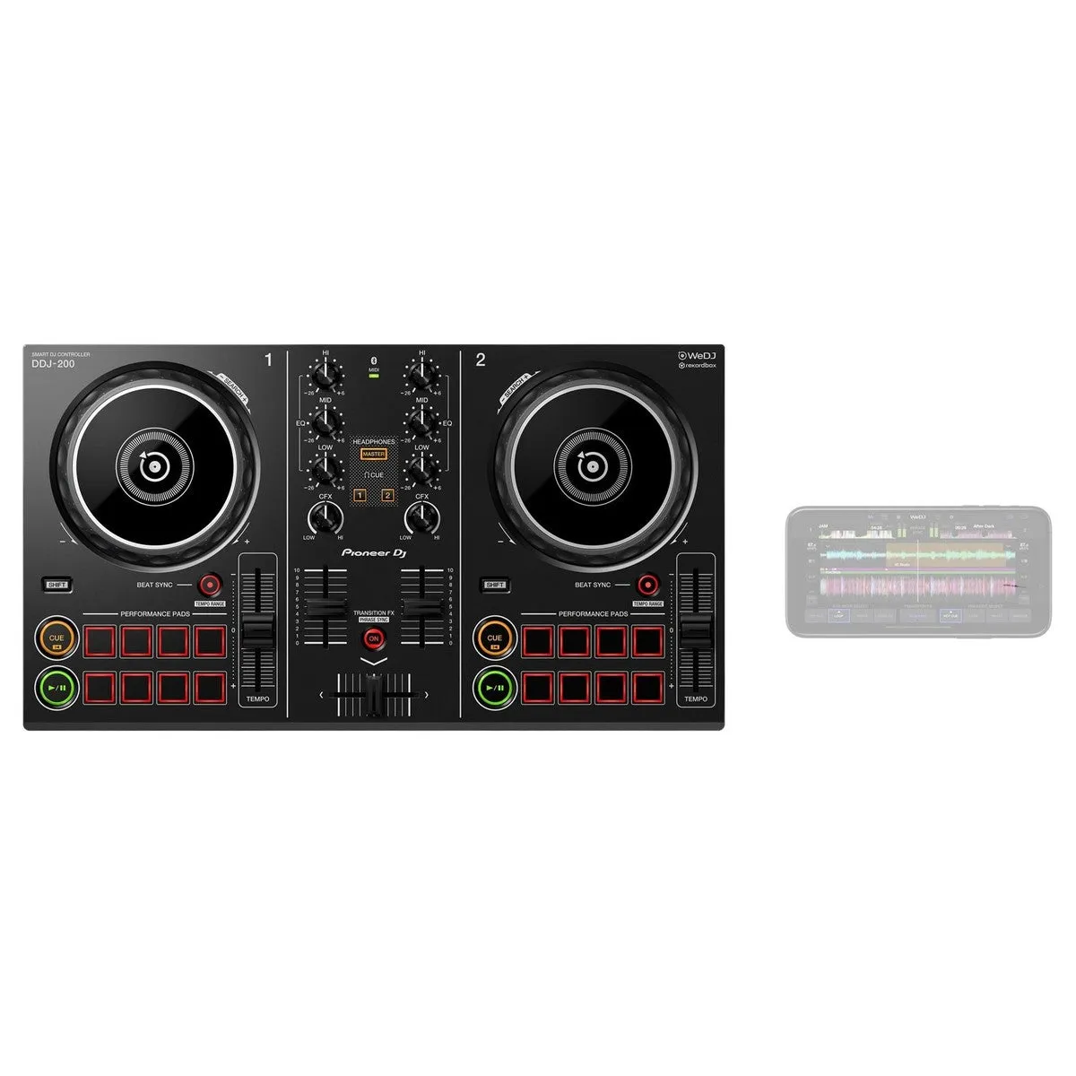 Pioneer DJ DDJ-200 Smart DJ Controller