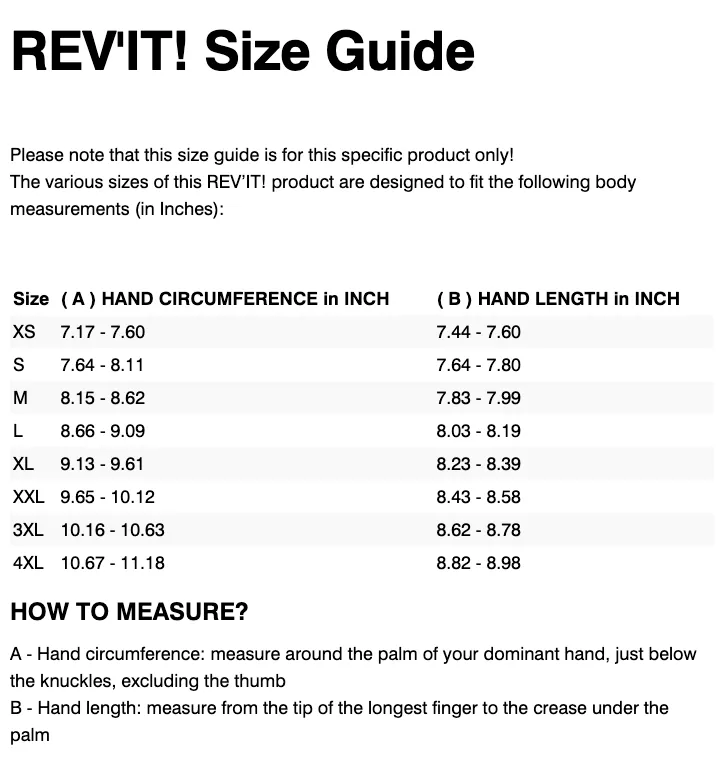 REV'IT! Sand 4 H2O Motorcycle Gloves