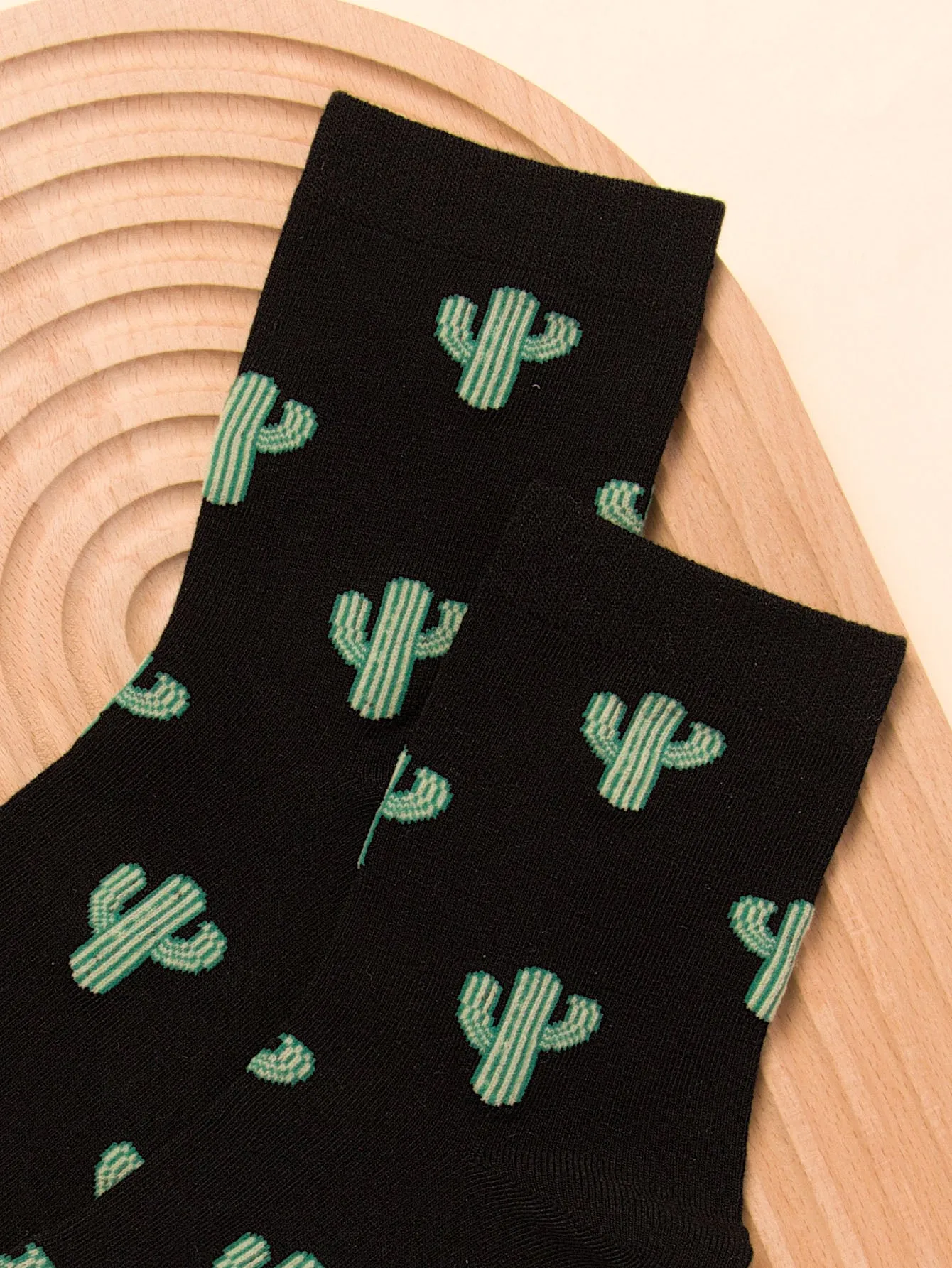 Saguaro Cactus Socks Crew Socks Funny Socks for Men Novelty Socks Funky Socks