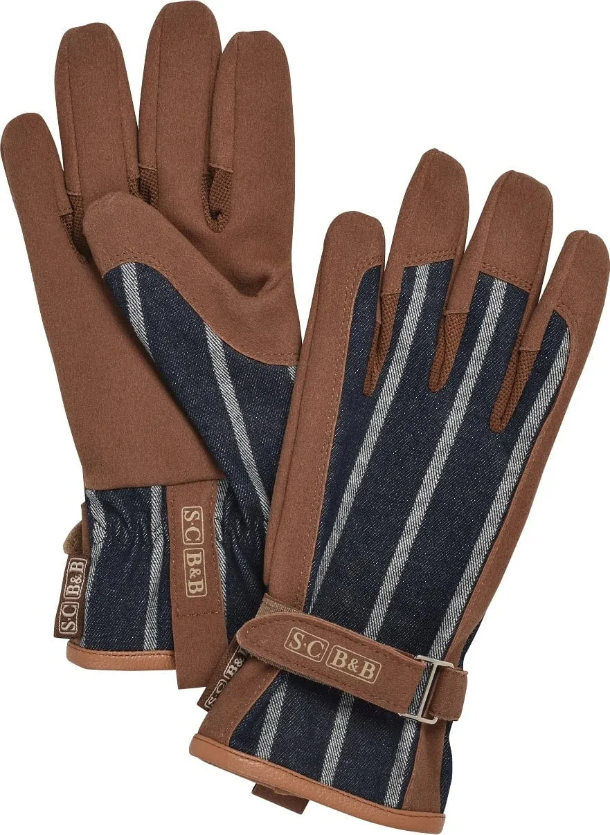 Sophie Conran Striped Glove Navy