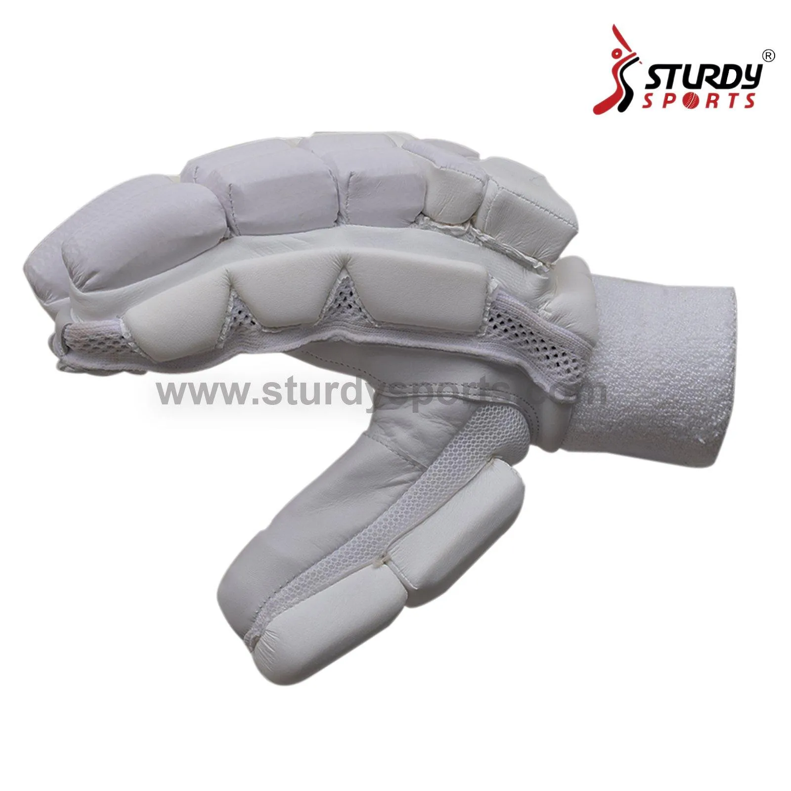 Sturdy Dragon Batting Gloves - Pure White - Senior Large