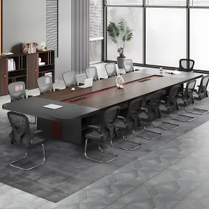 Sturdy Large Rectangular Conference Table