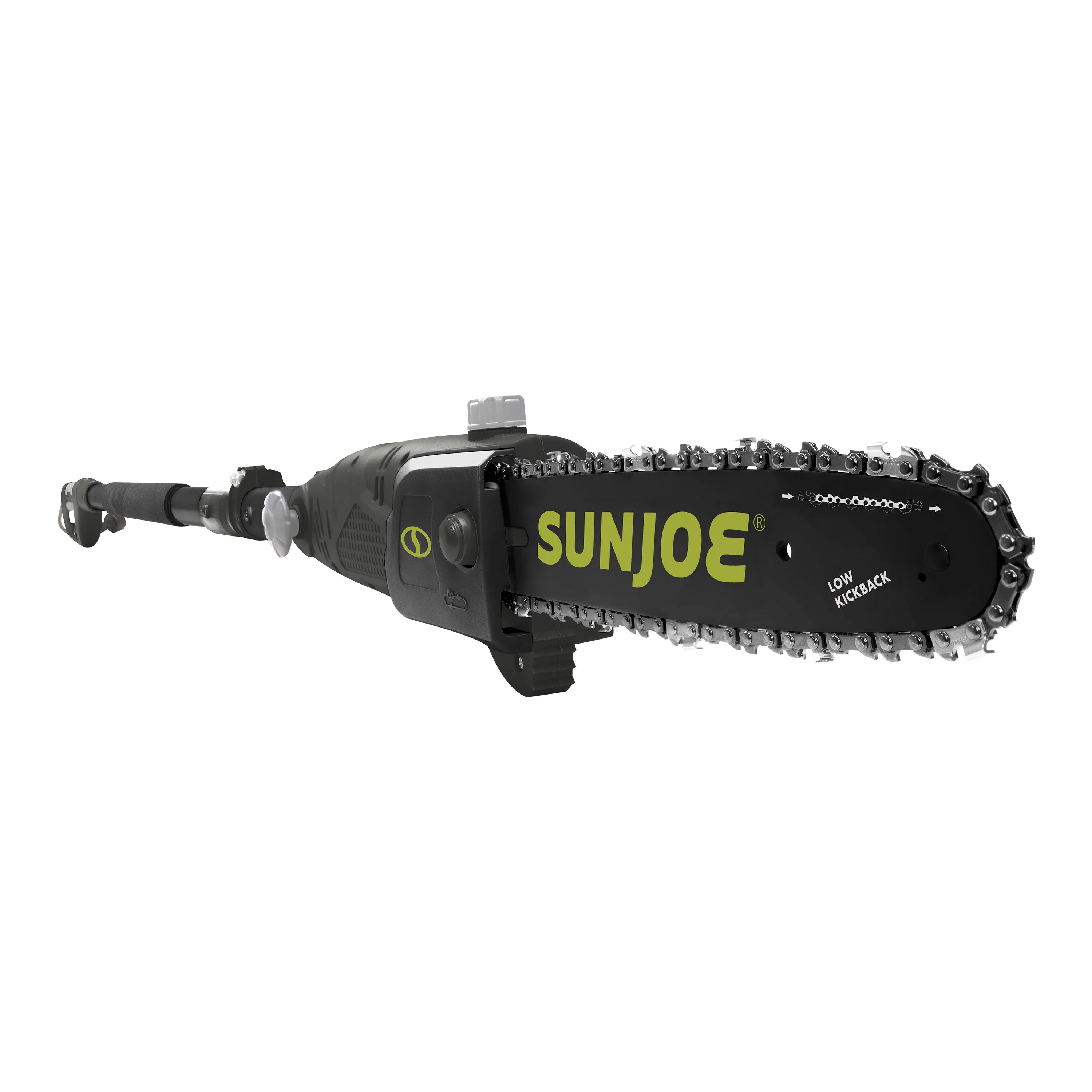 Sun Joe SWJ803E Electric Multi-Angle Pole Chain Saw | 10-Inch | 8.0-Amp (Green)