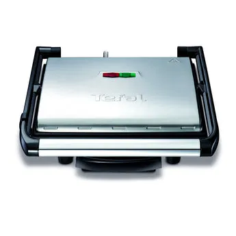 Tefal, Inicio Panini Grill, 2000 Watts, Stainless Steel/Plastic – Gc241D28