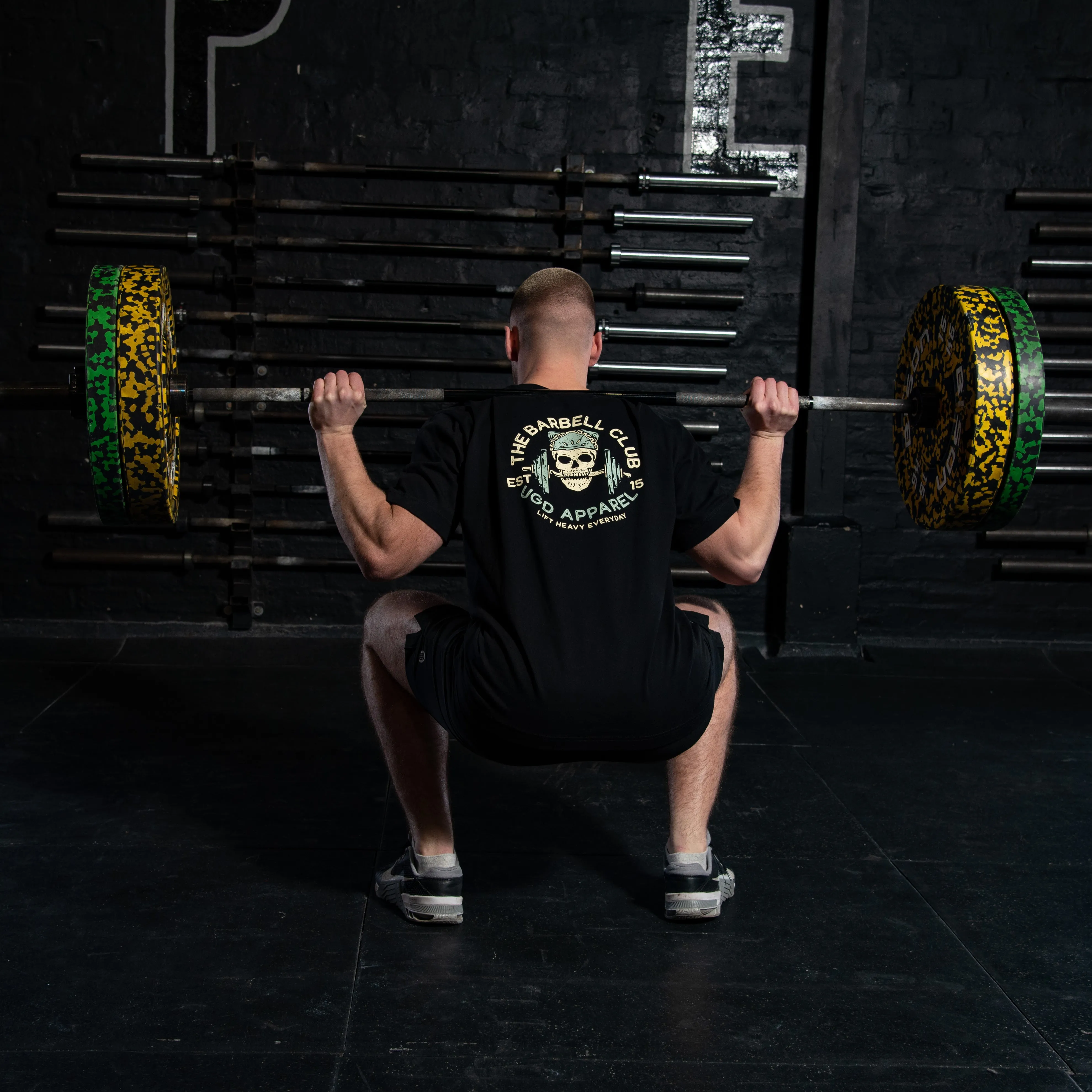 UGD Apparel 'BARBELL CLUB' Men's Oversize Tee