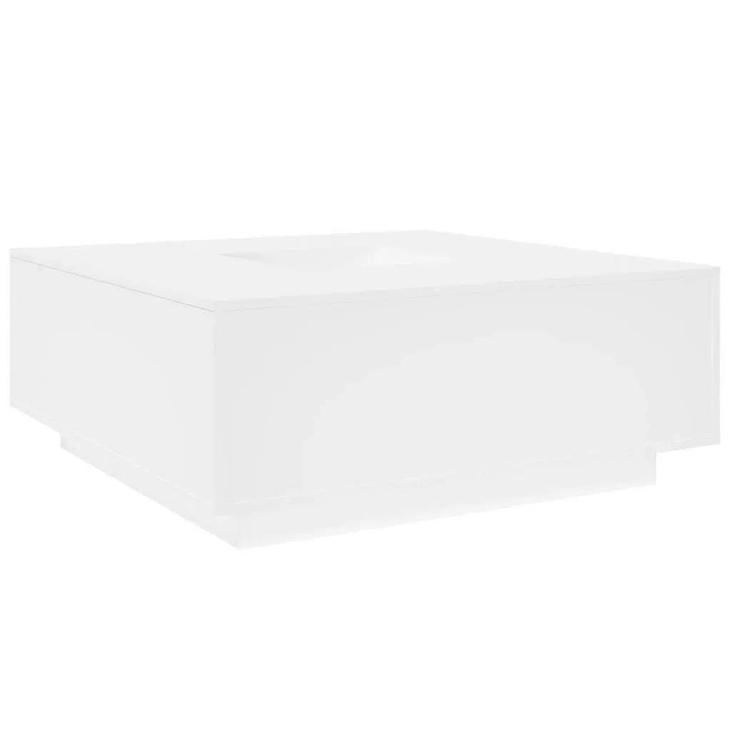 vidaXL Coffee Table White 100x100x40 cm Engineered Wood