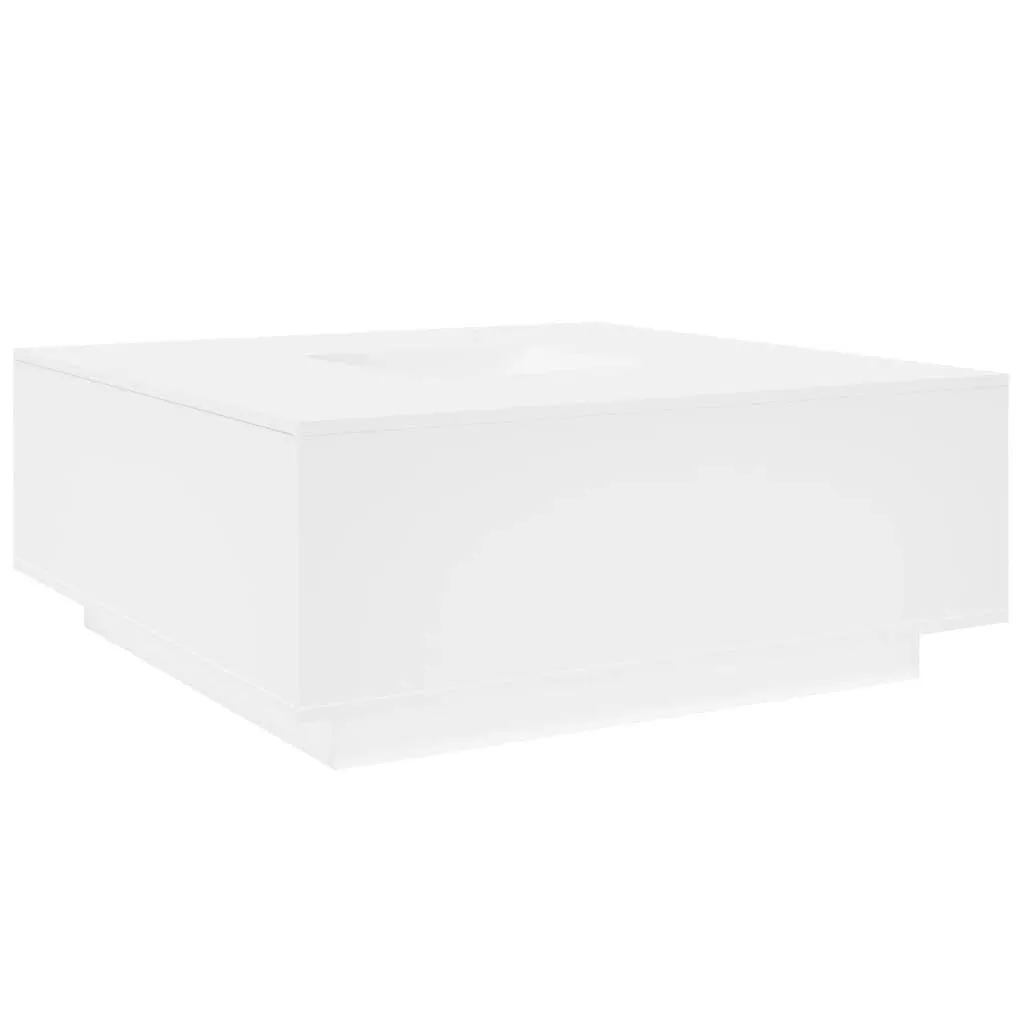 vidaXL Coffee Table White 100x100x40 cm Engineered Wood