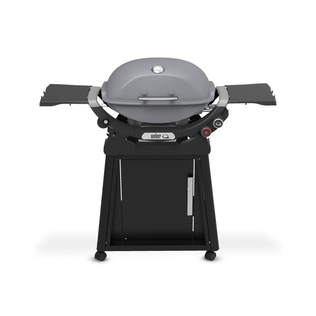 Weber - Q 2800N  Gas Grill with Premium Stand - Smoke Grey