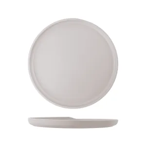 White Copenhagen Round Melamine Plate 28cm - Pack 6